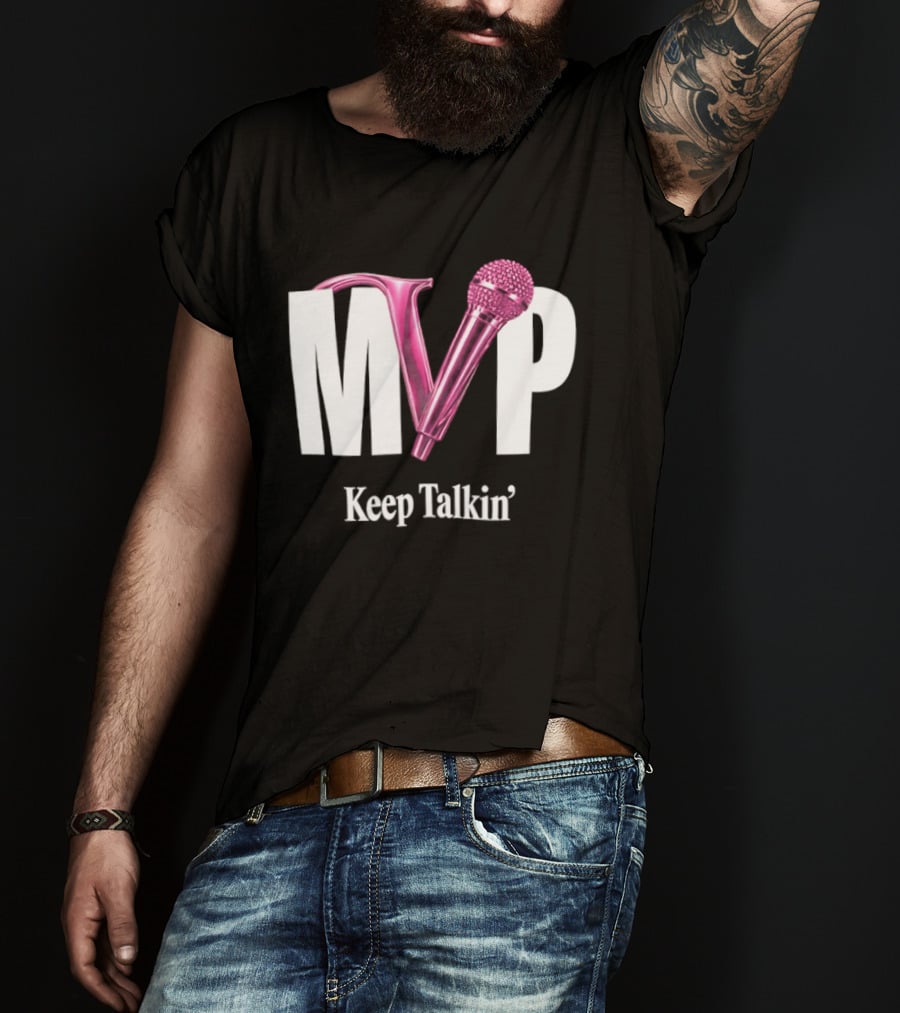 A'ja Wilson Las Vegas Aces MVP Keep Talkin 2020 2026 T-Shirt