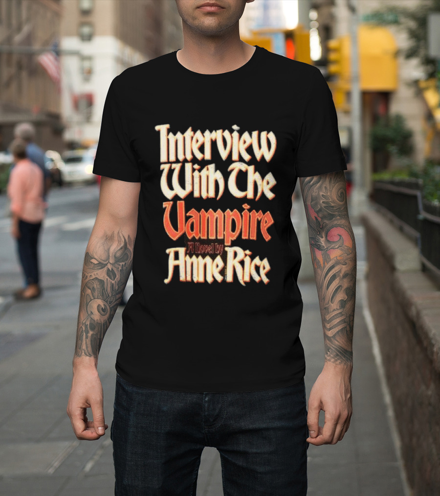 Interview With The Vampire Novel Anne Rice First Edition T-Shirt