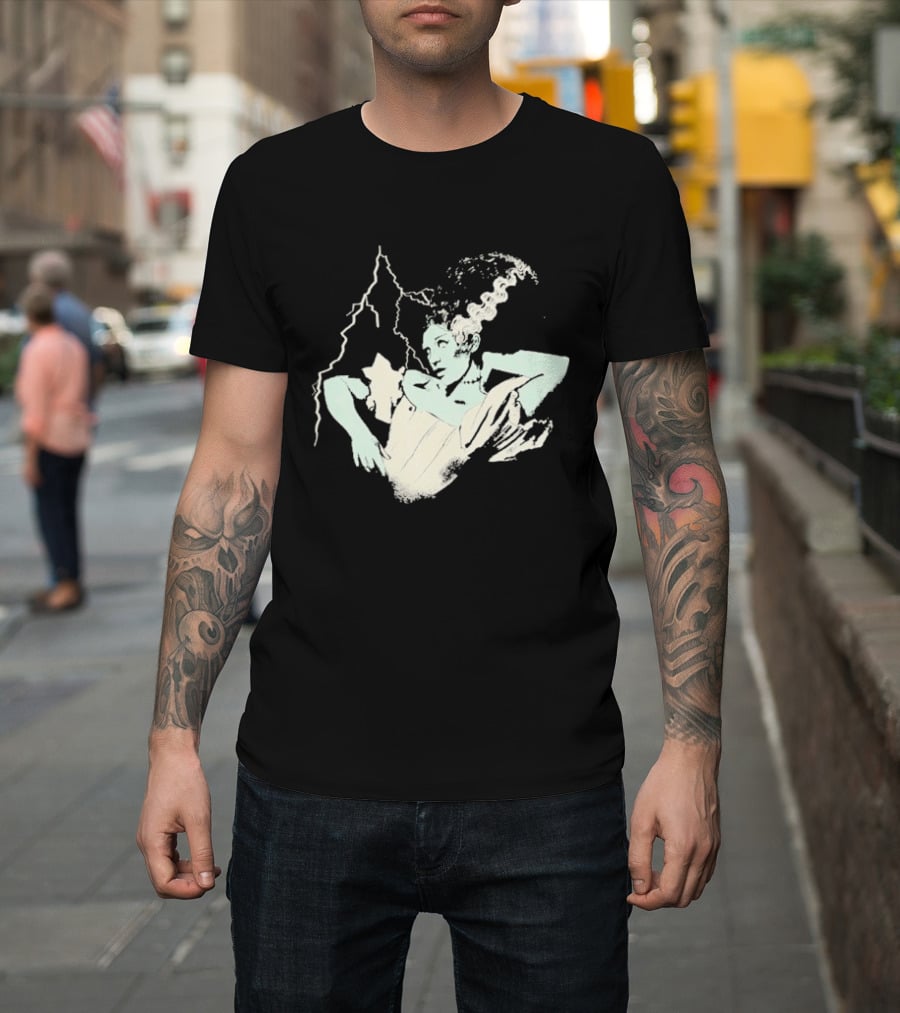 Sierra Ferrell The Bride Frankenstein Monster Lightning T-Shirt