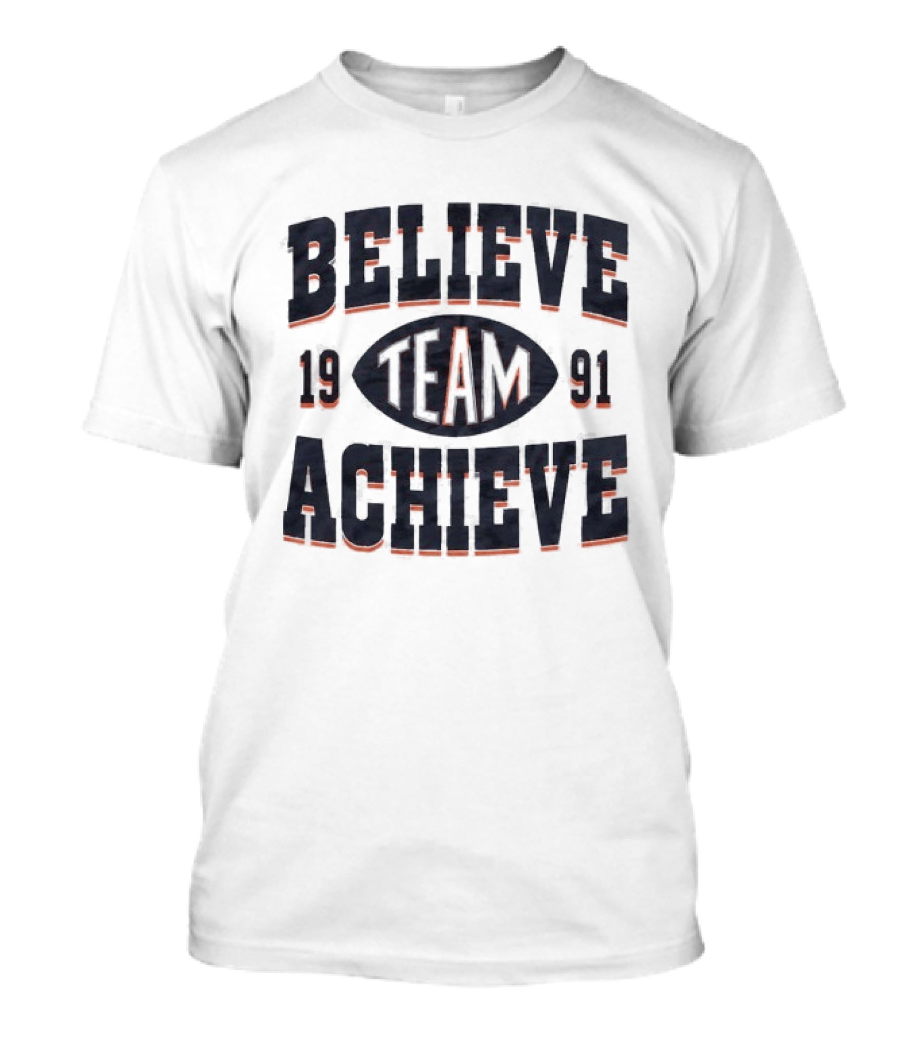 Believe Team Achieve 1991 T-Shirt