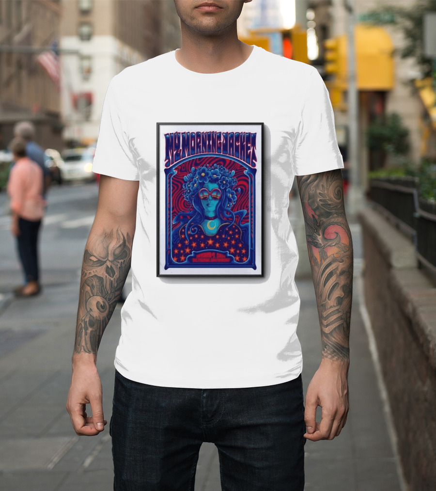 My Morning Jacket San Francisco October 9 2026 Psychedelic Floral Woman T-Shirt