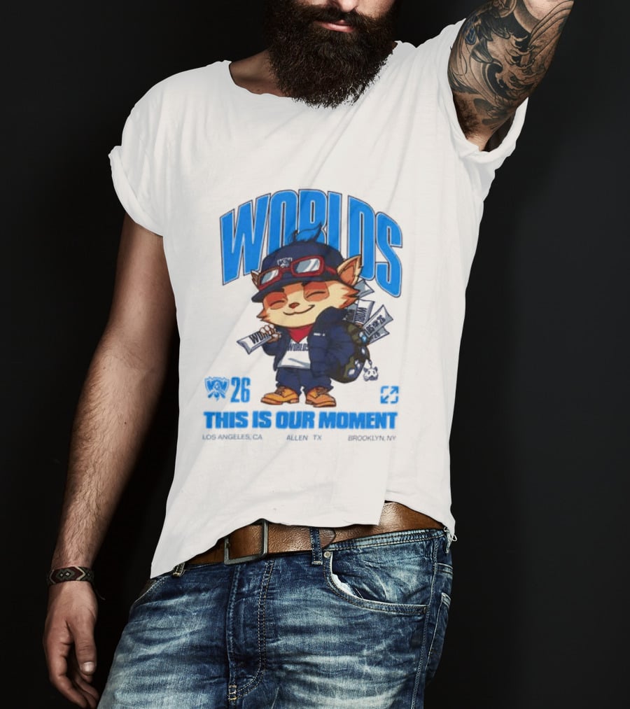 Worlds 2026 This Is Our Moment Riot Games Store T-Shirt