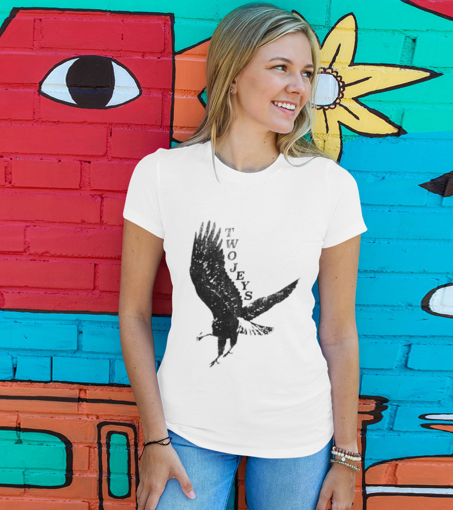 Twojeys Eagles Don't Fly With Pigeons Soar Above T-Shirt