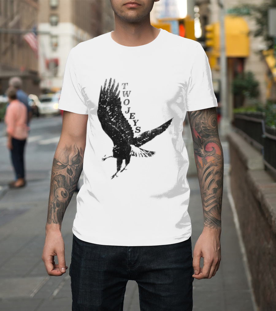 Twojeys Eagles Don't Fly With Pigeons Soar Above T-Shirt