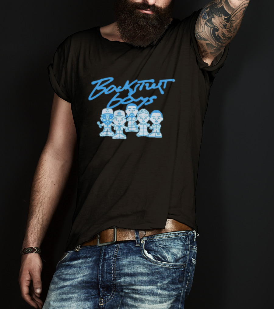Backstreet Boys BSB Minis Cartoon Characters Collection T-Shirt