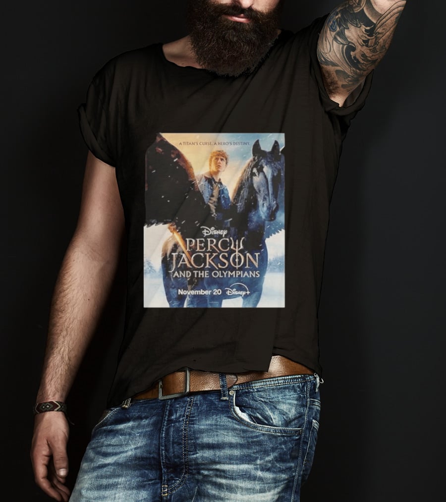 Percy Jackson And The Olympians A Titan's Curse A Hero's Destiny November 20 Disney+ T-Shirt