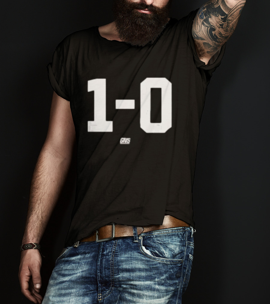 1 0 GNS Sports Score Numbers T-Shirt