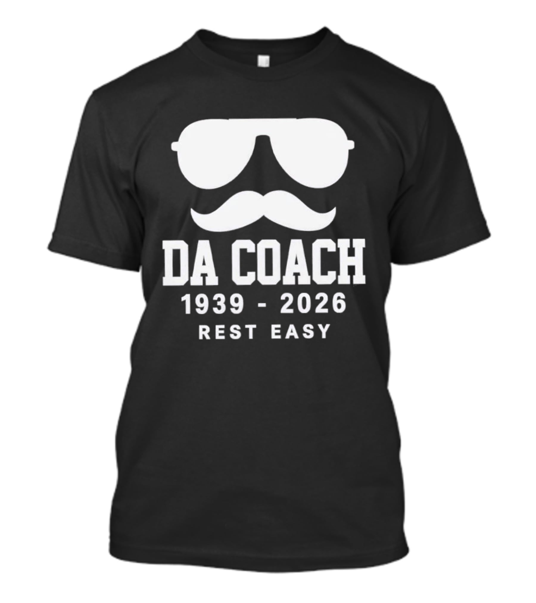 Da Coach 1939 2026 Rest Easy Chicago Bears Mike Ditka T-Shirt