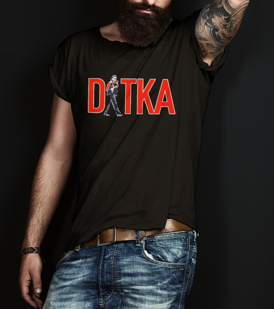Mike Ditka Chicago Bears Walk DTKA Legends T-Shirt