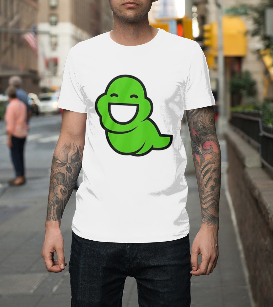 Homestuck John Egbert Slime Ghost Green Smiling T-Shirt