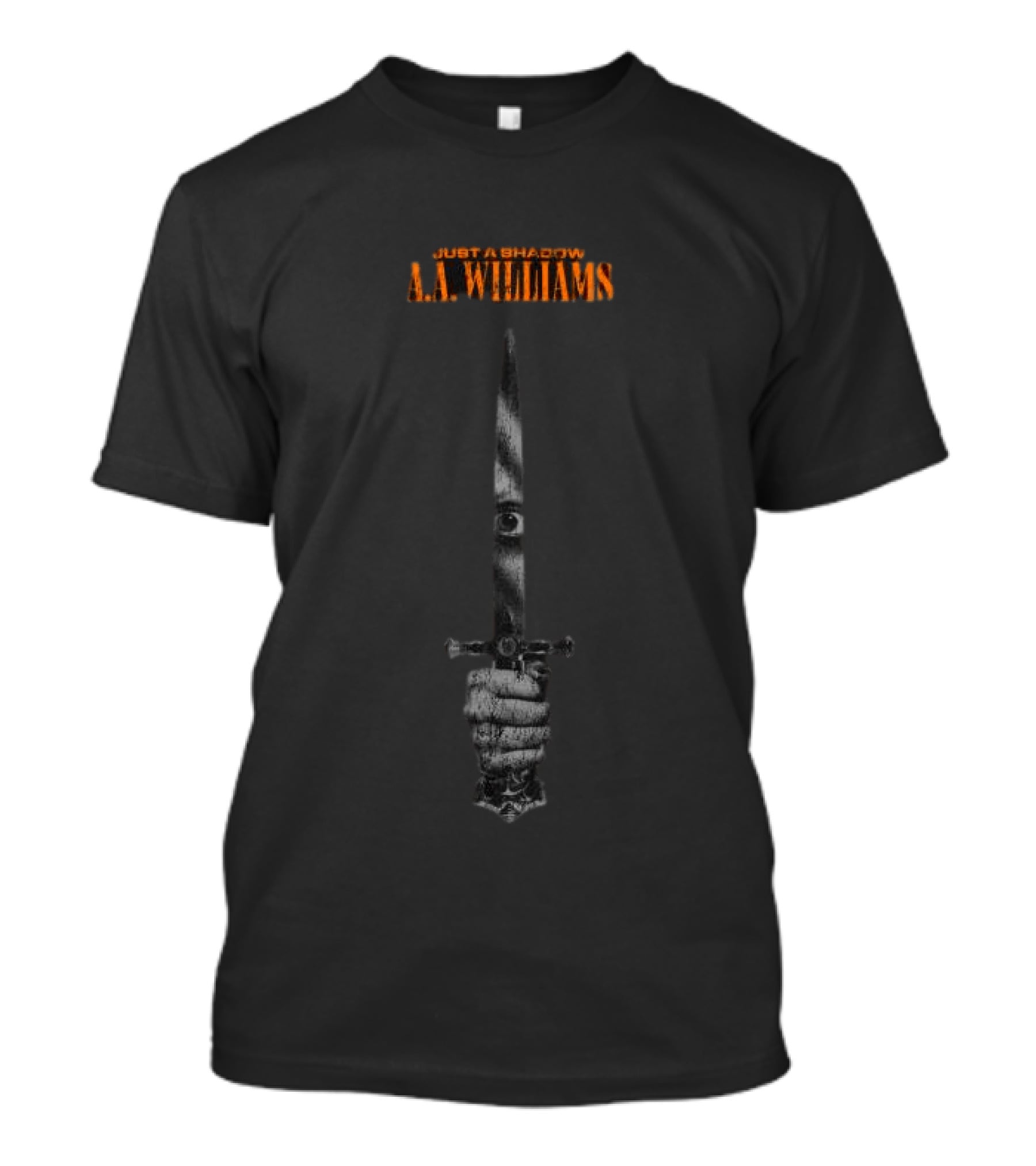 JUST A SHADOW AA WILLIAMS Medieval Dagger Hand T-Shirt