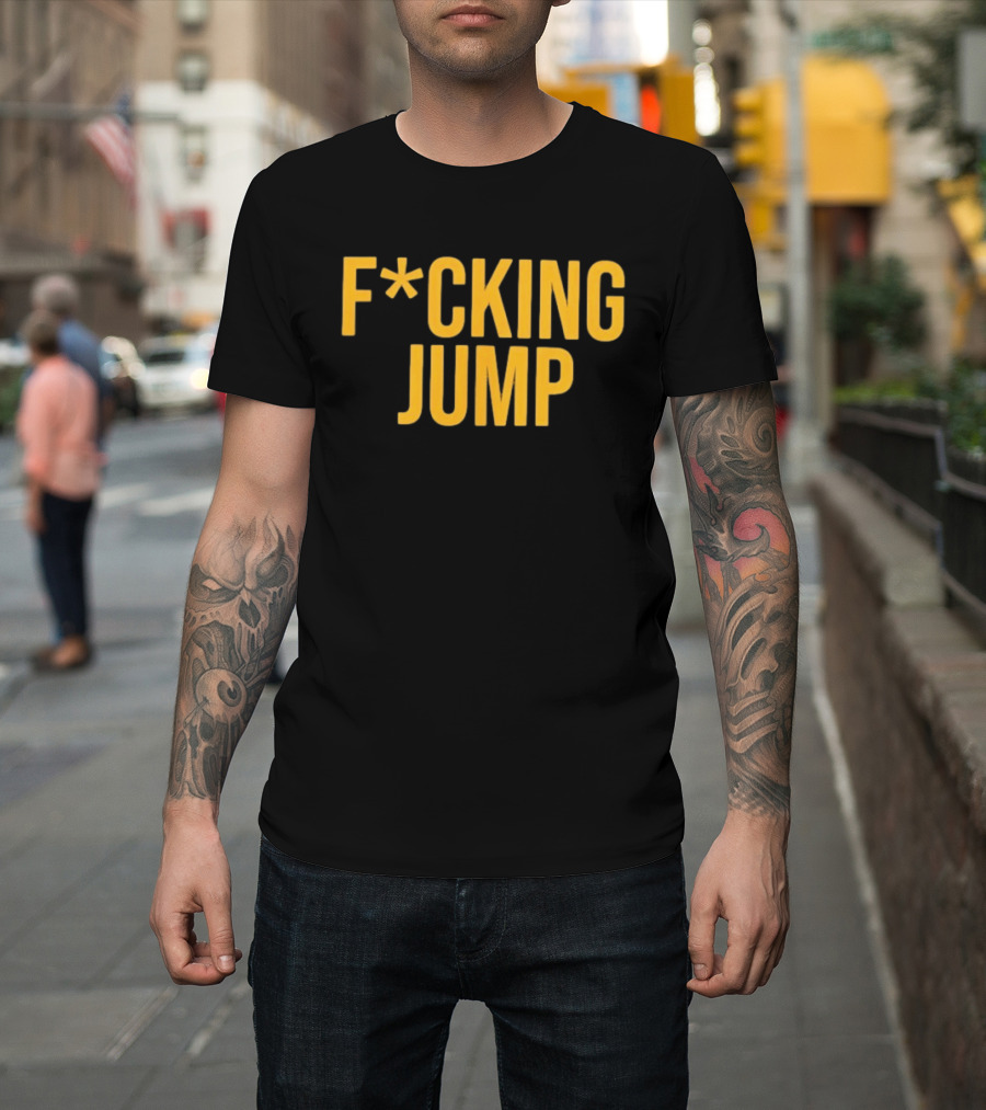 Iowa Hawkeyes Football F*cking Jump T-Shirt