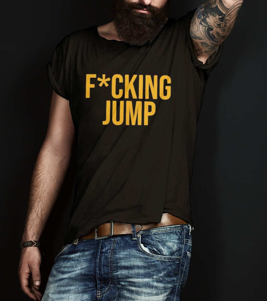 Iowa Hawkeyes Football F*cking Jump T-Shirt