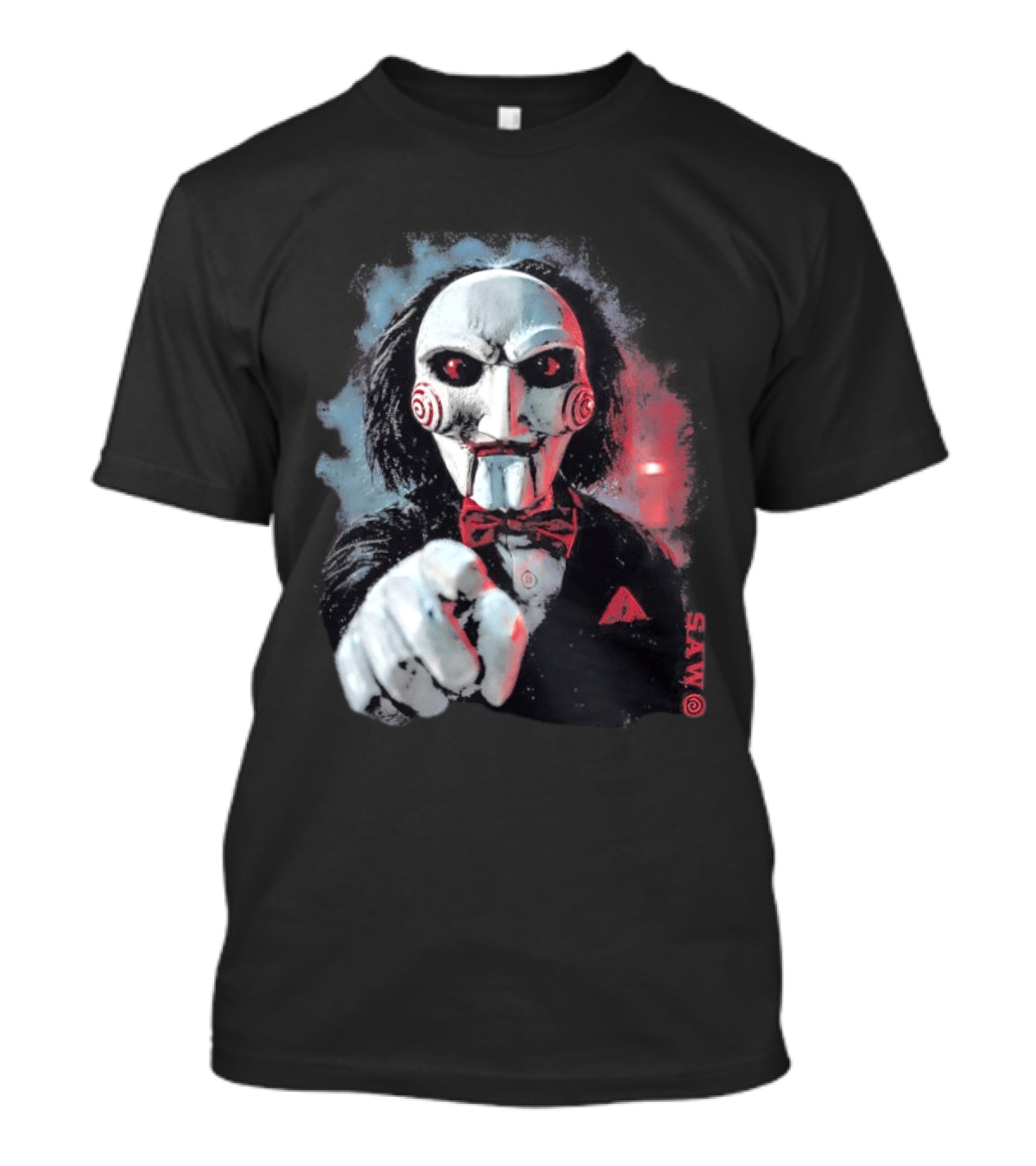 Saw Horror Film Jigsaw Puppet Halloween Costume T-Shirt