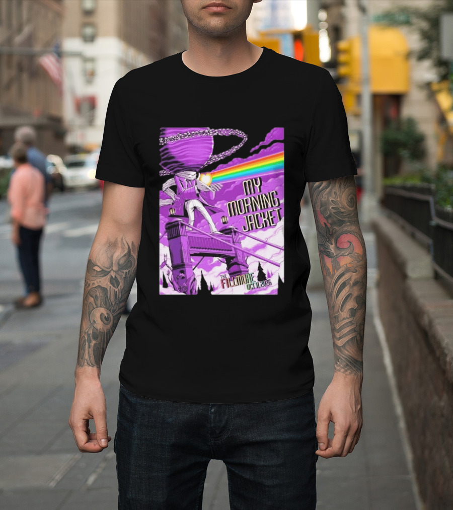 The Fillmore October 11th 2026 My Morning Jacket Psychedelic Event T-Shirt