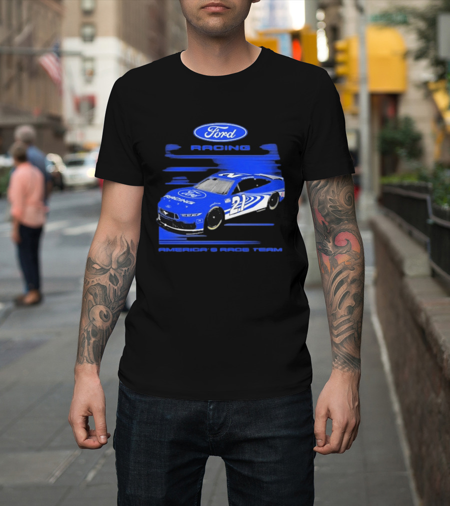 Ford Racing Nascar 21 America's Race Team T-Shirt