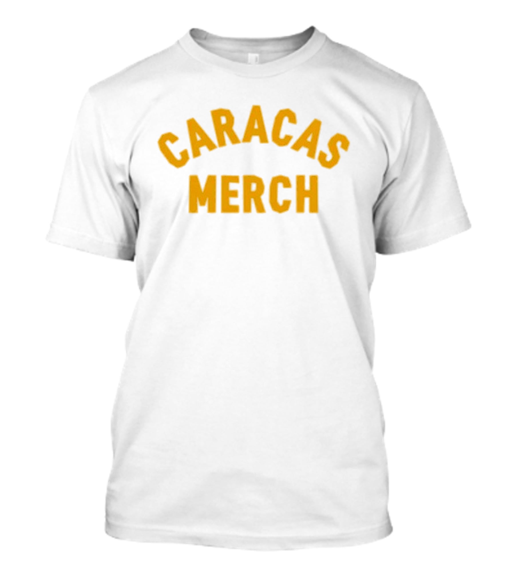 Caracas Merch Orange White T-Shirt