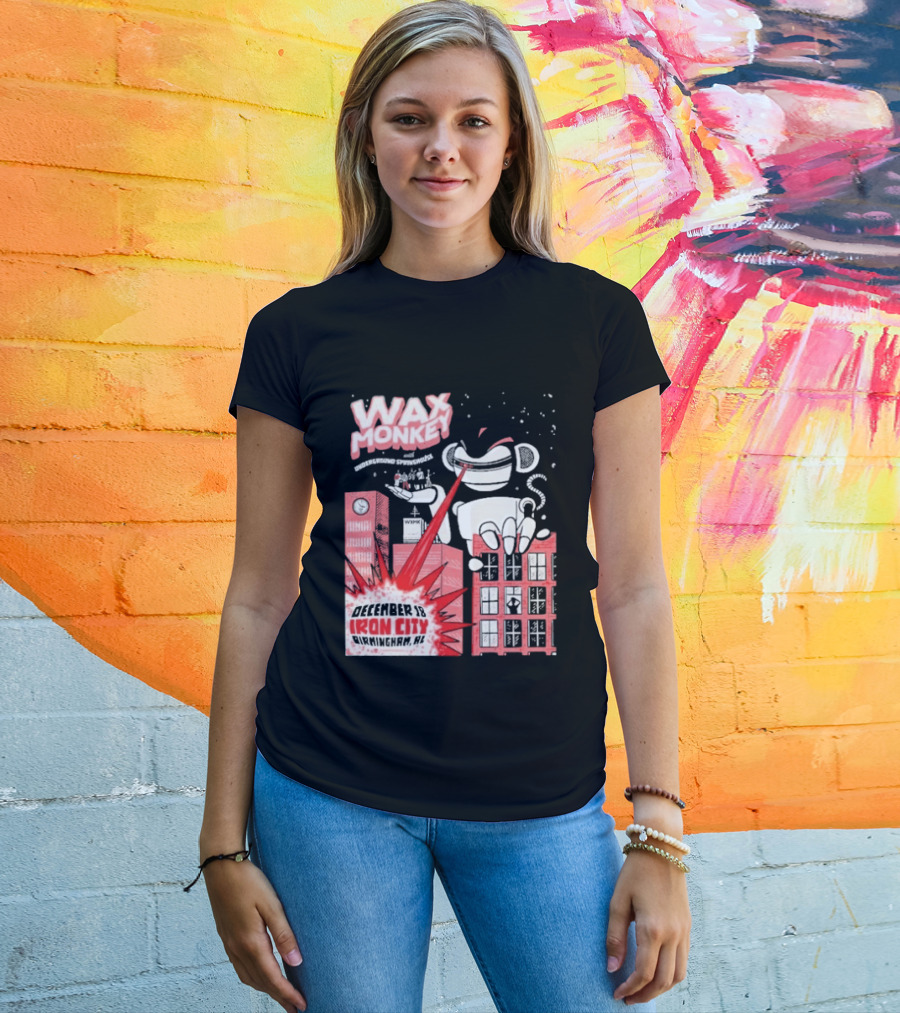 Wax Monkey Iron City Birmingham AL December 18 2026 T-Shirt