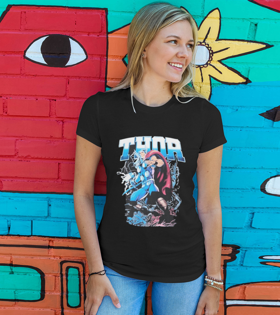 Thor Marvel Comic Vintage Art Exclusive T-Shirt