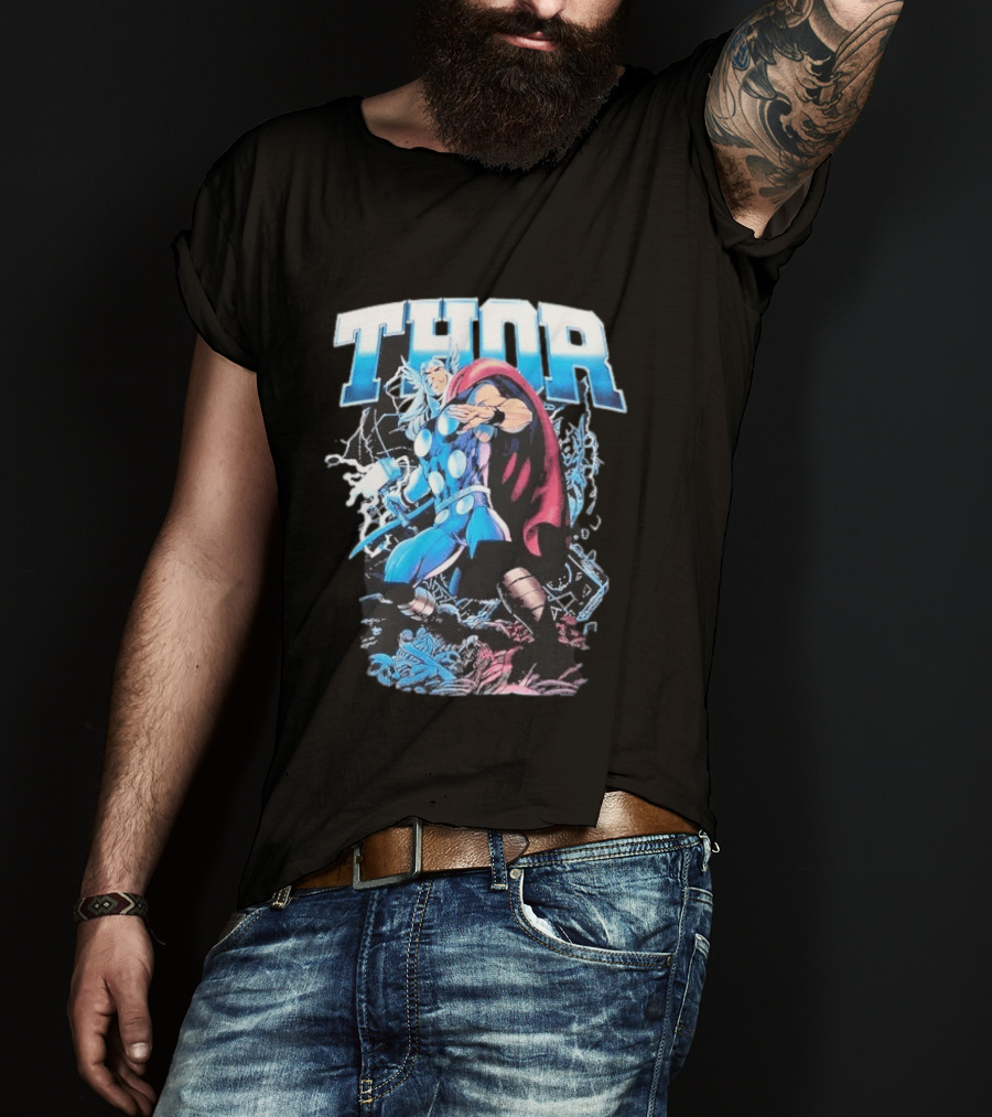 Thor Marvel Comic Vintage Art Exclusive T-Shirt