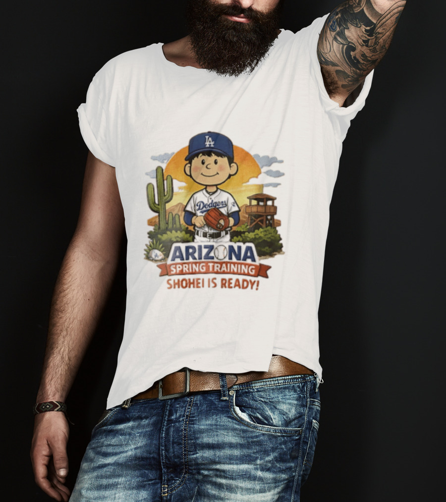 Los Angeles Dodgers Arizona Spring Training Shohei Is Ready T-Shirt