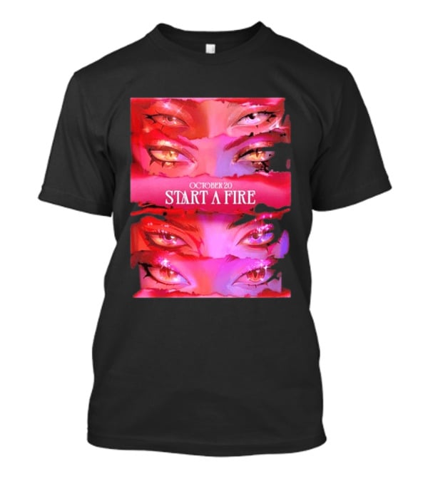 KDA League Of Legends Start A Fire October 20 2026 T-Shirt