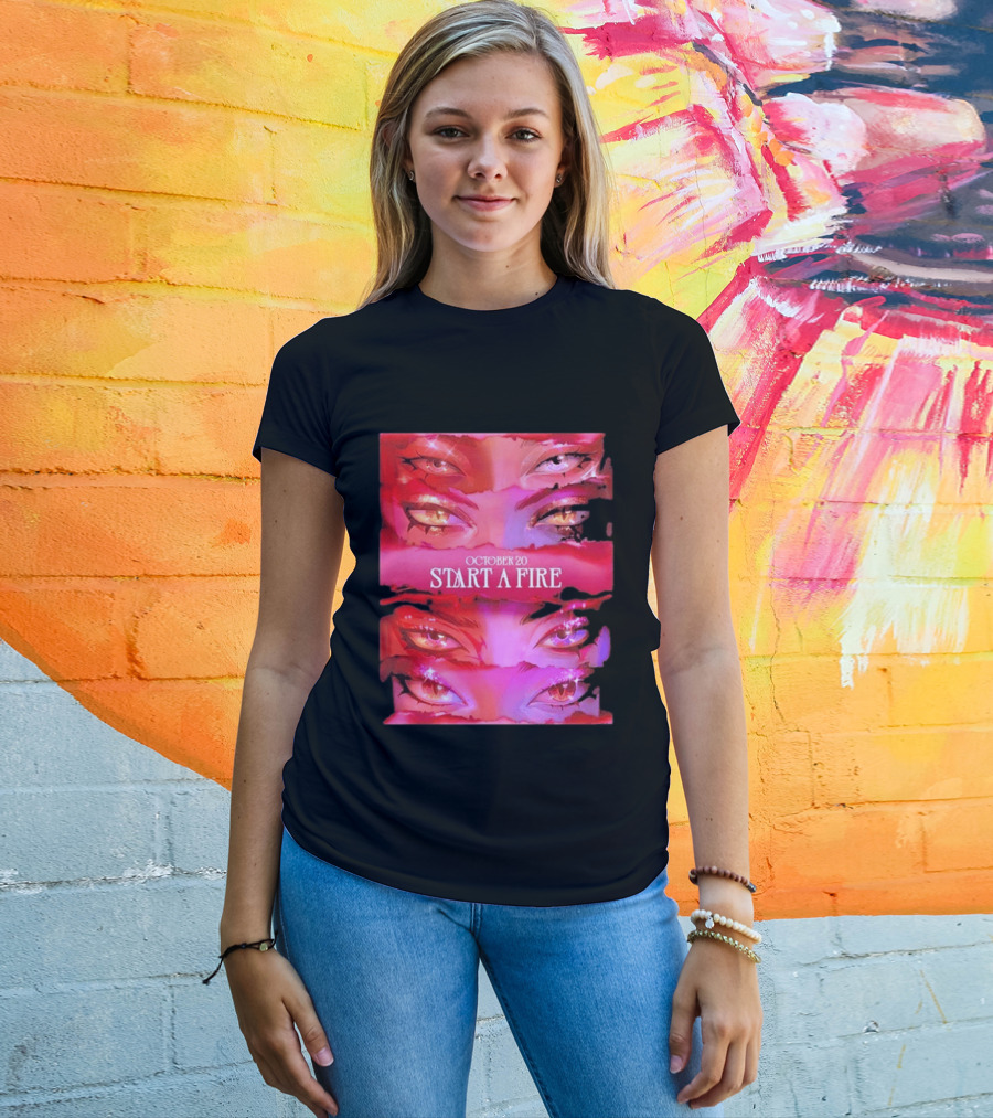 KDA League Of Legends Start A Fire October 20 2026 T-Shirt