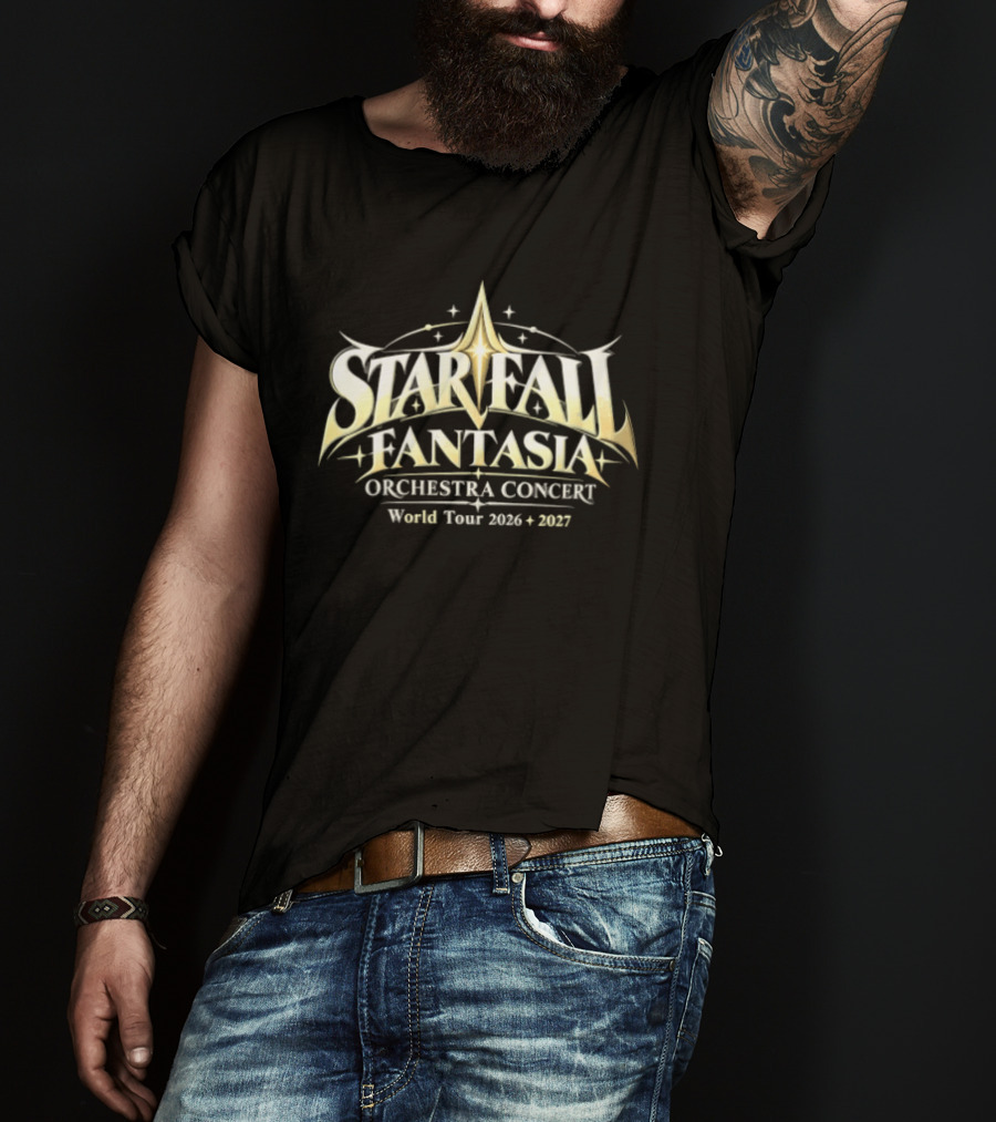 Starfall Fantasia Orchestra Concert World Tour 2026 2027 T-Shirt