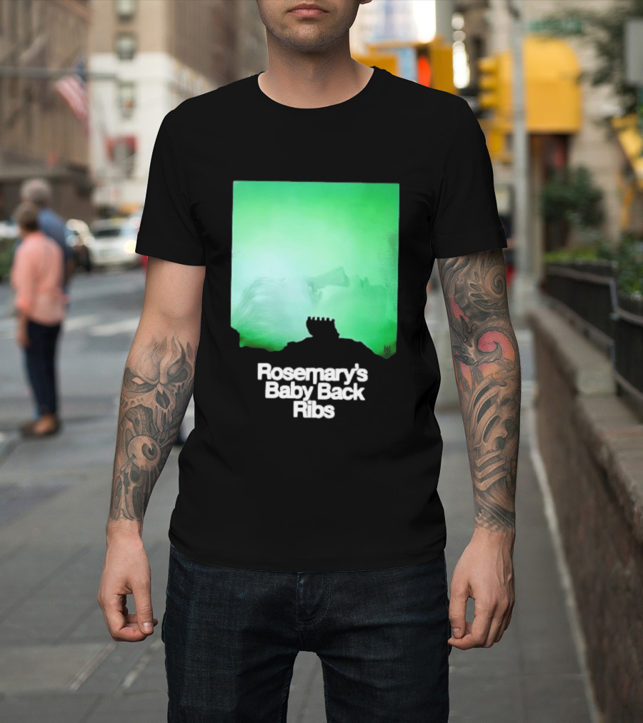 Rosemary's Baby Back Ribs Horror Movie T-Shirt