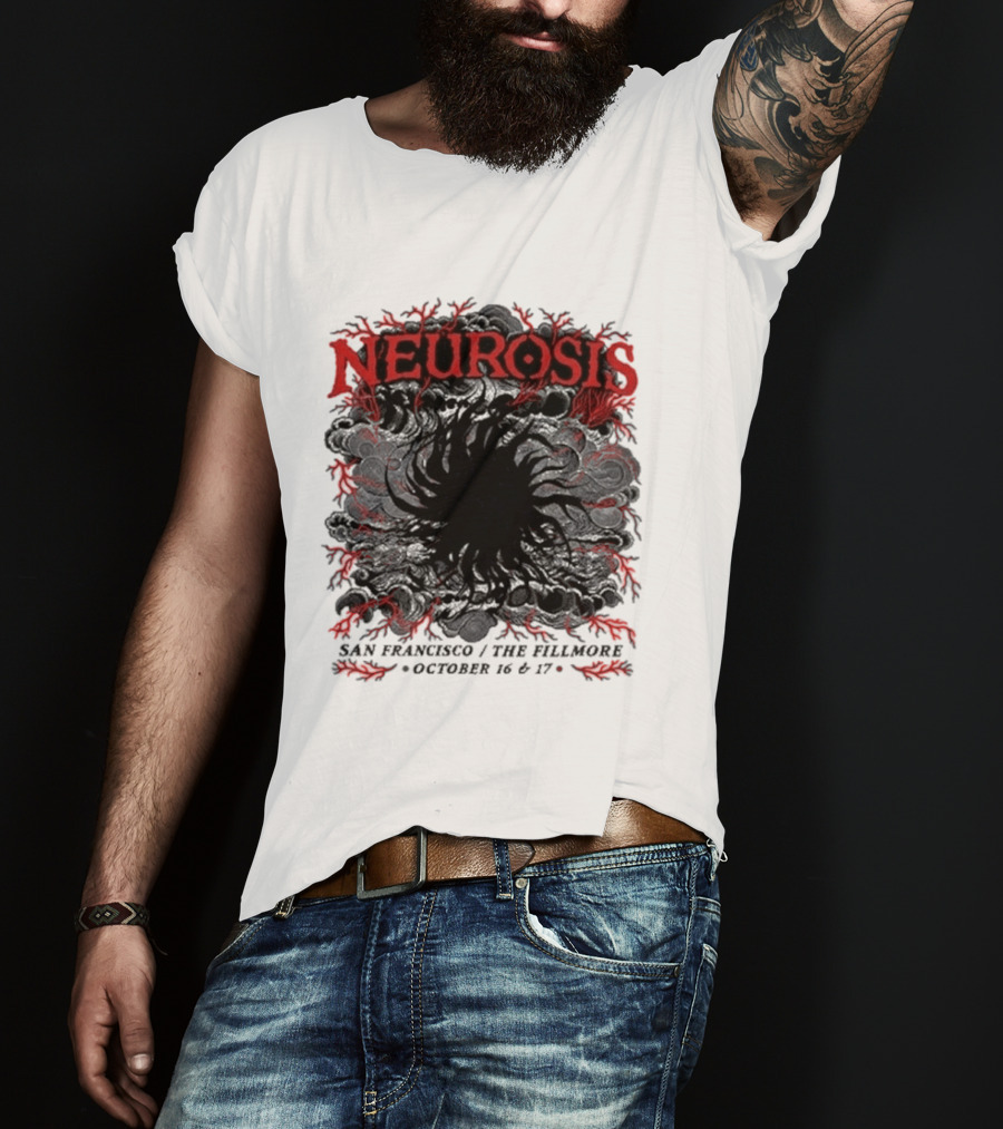 Neurosis The Fillmore San Francisco October 16 17 Event T-Shirt