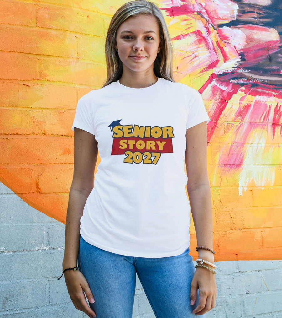 Senior Story 2027 Graduation Theme Inspired By Toy Story T-Shirt