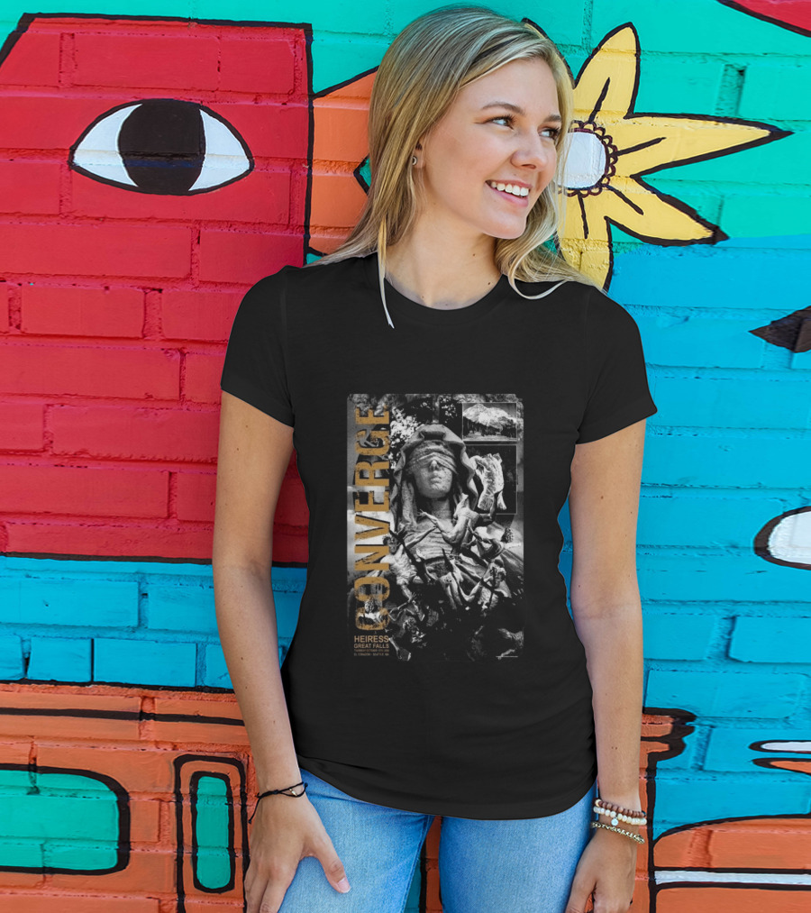 Converge Heiress Great Falls Seattle October 15 2026 Limited Edition T-Shirt