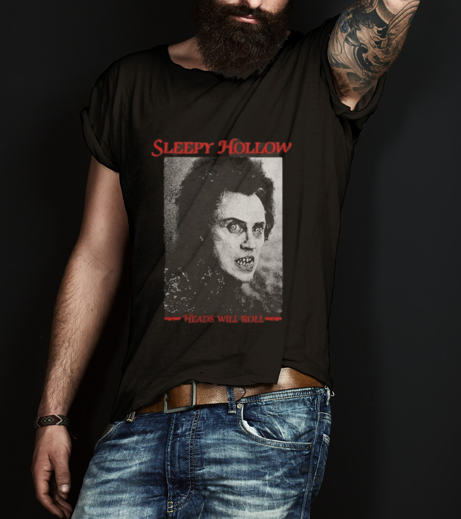 Sleepy Hollow Heads Will Roll Vintage Horror T-Shirt