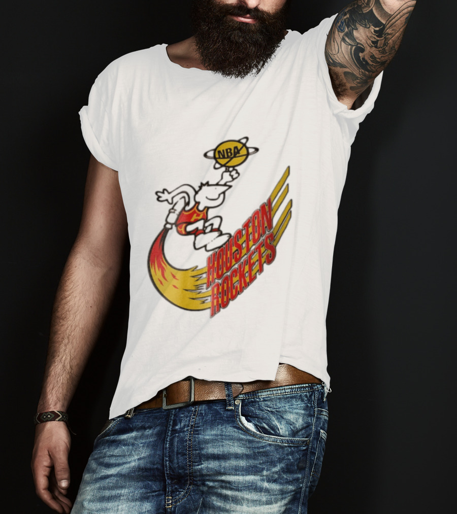 Houston Rockets NBA Turbo Basketball T-Shirt