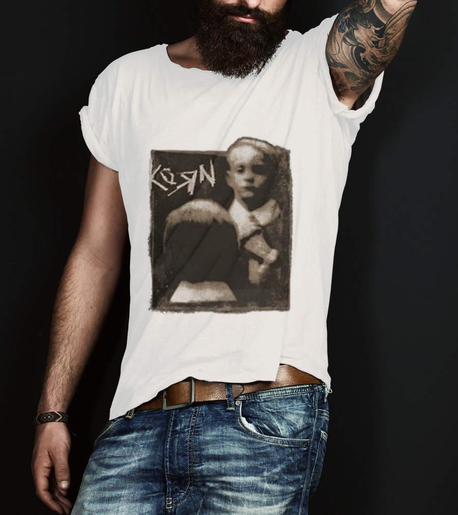 Korn Life Is Peachy 30th Anniversary Mirror Album Cover T-Shirt