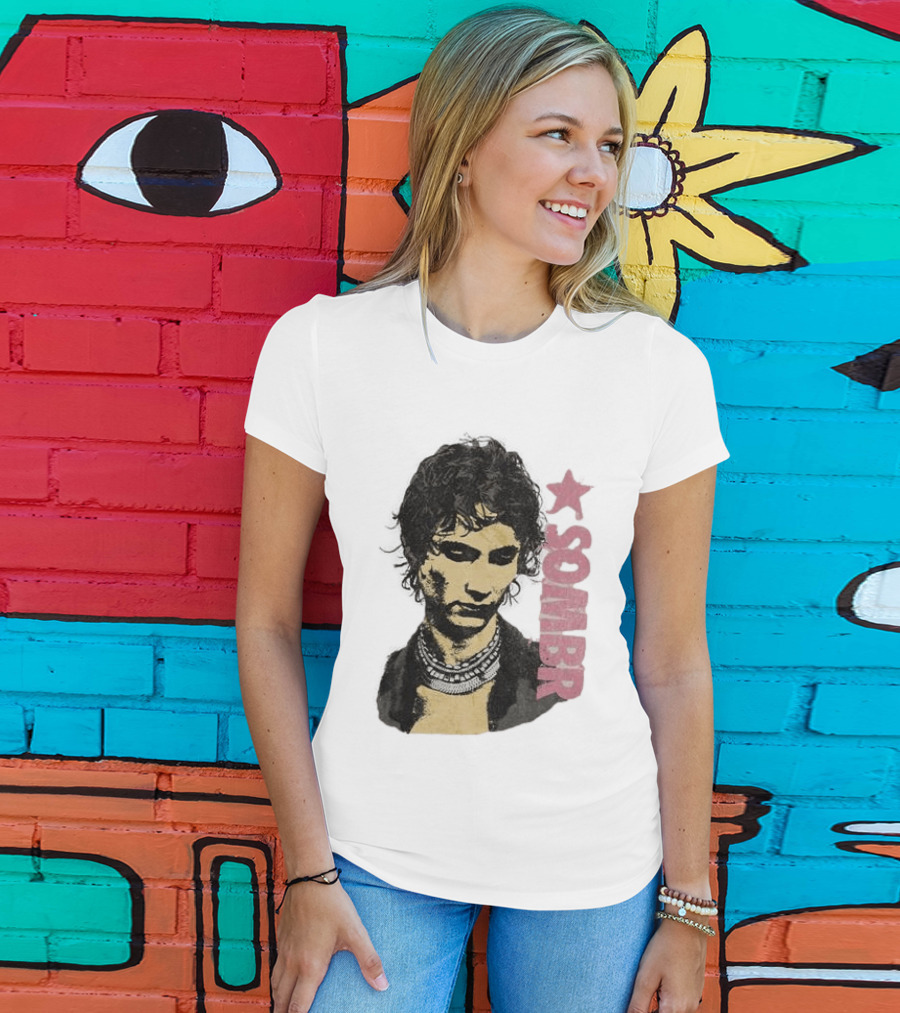 Sombr Store 2026 You Are The Reason Dateback Tour Star T-Shirt