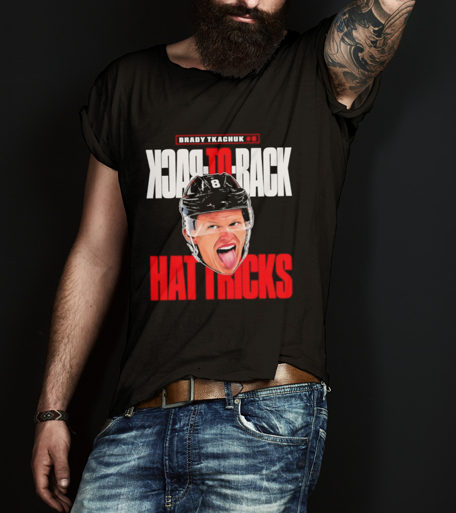 Brady Tkachuk Back To Back Hat Tricks T-Shirt