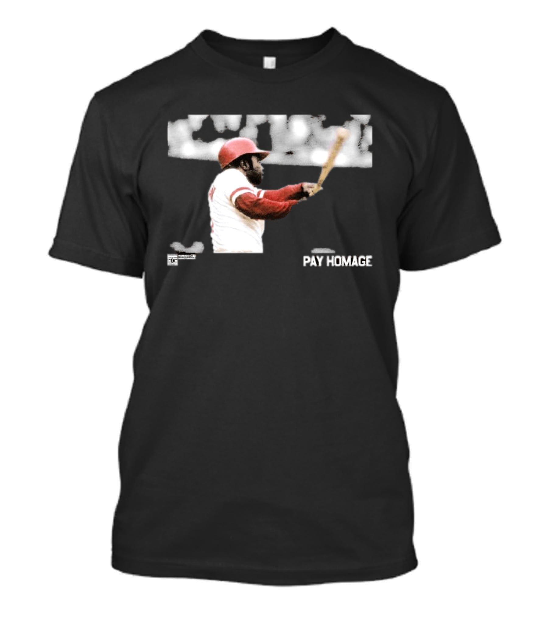Joe Morgan Baseball Swing Pay Homage T-Shirt