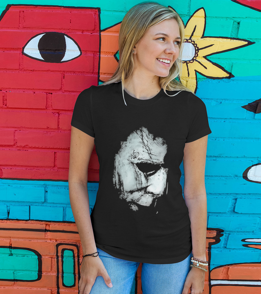 Michael Myers Mask Halloween Horror T-Shirt