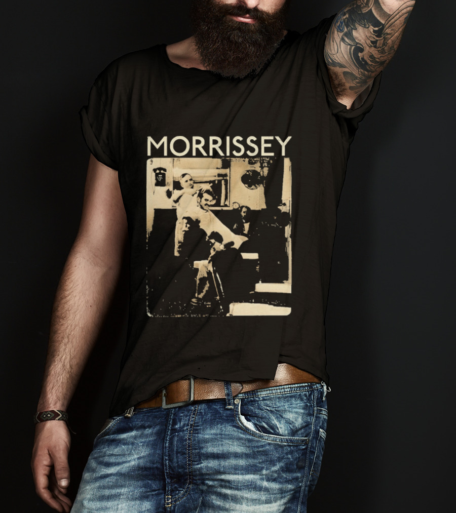 Morrissey Barbershop Scene 2026 Tour T-Shirt