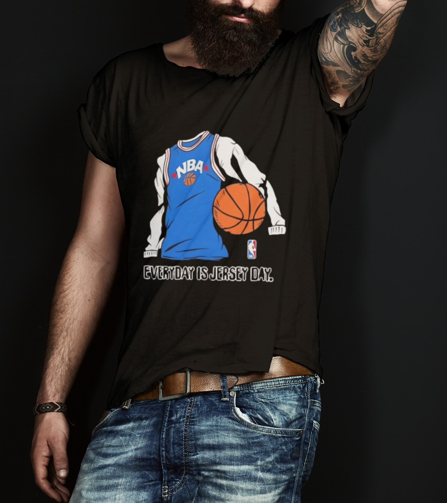 NBA Everyday Is Jersey Day Basketball NBA T-Shirt
