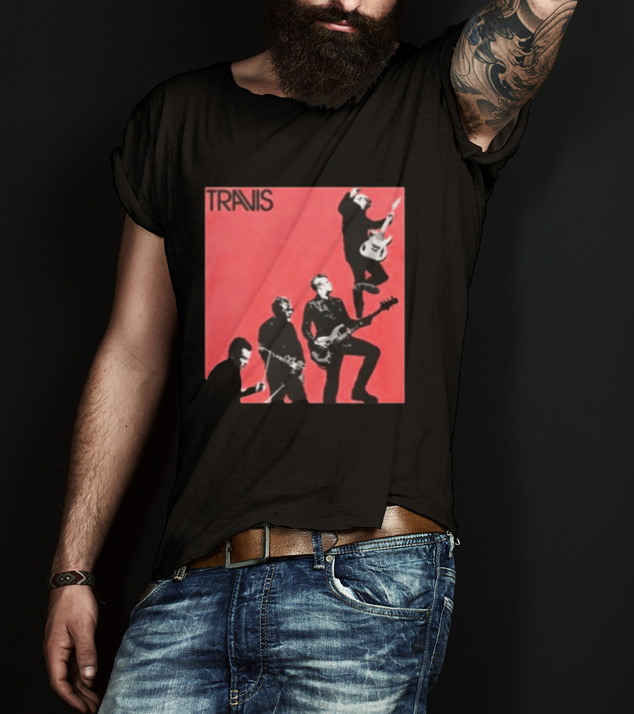 Travis October 14 2026 Pepsi Center WTC Mexico City Concert Tour Red Album T-Shirt