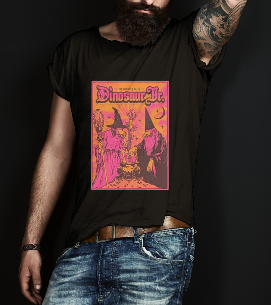 An Evening With Dinosaur Jr The Bellwether Los Angeles October 16th 2026 Wizard T-Shirt