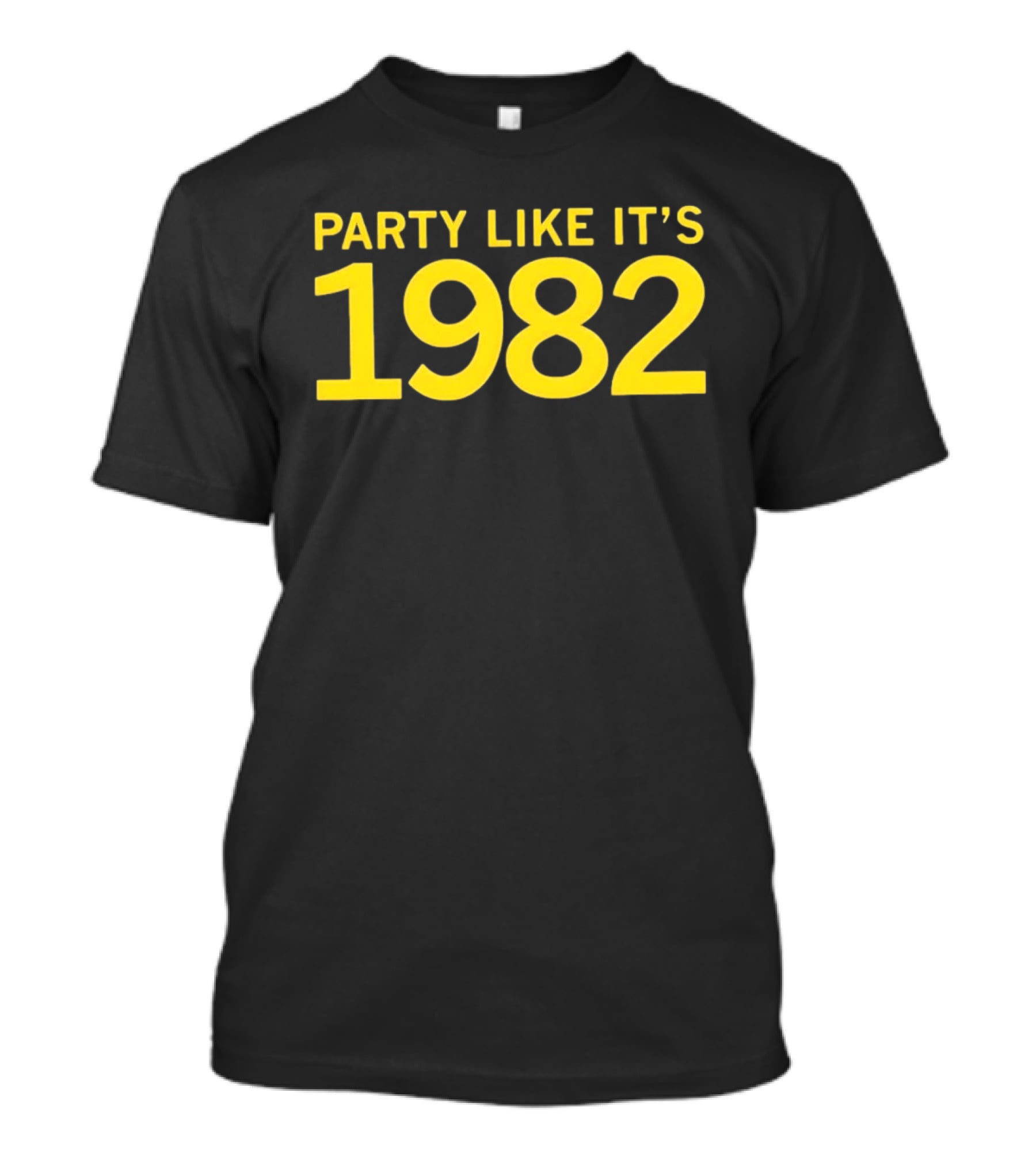 Party Like It's 1982 Birthday Celebration T-Shirt