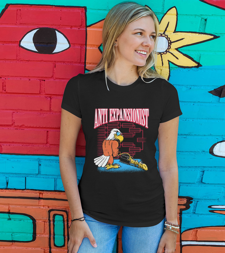Anti Expansionist Eagle Peeing T-Shirt