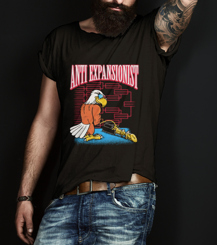 Anti Expansionist Eagle Peeing T-Shirt