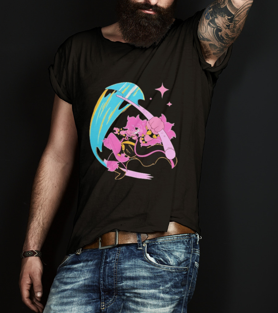 Deltarune Rudebuster Axe Character Slash Attack T-Shirt