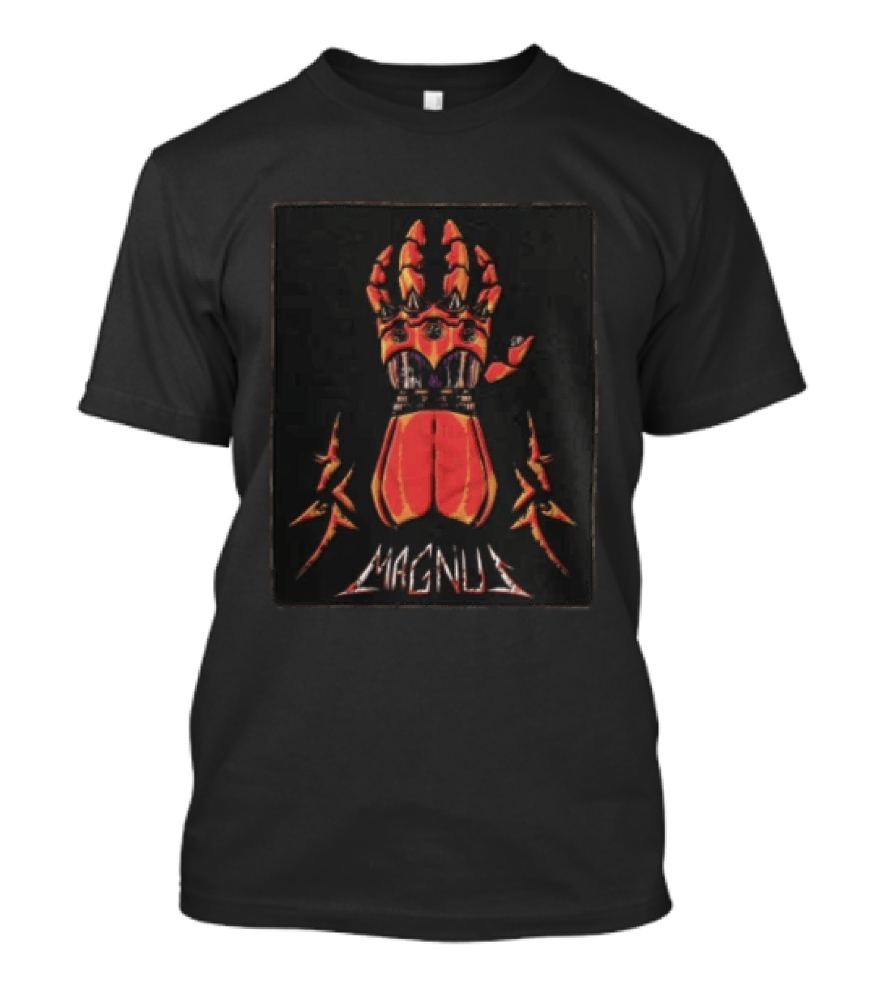 Magnus Heavy Metal Gauntlet Armor Fantasy T-Shirt