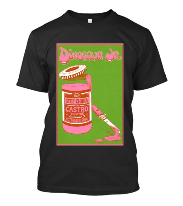 Dinosaur Jr. Stef Chura Castro Theatre San Francisco October 18 2026 T-Shirt