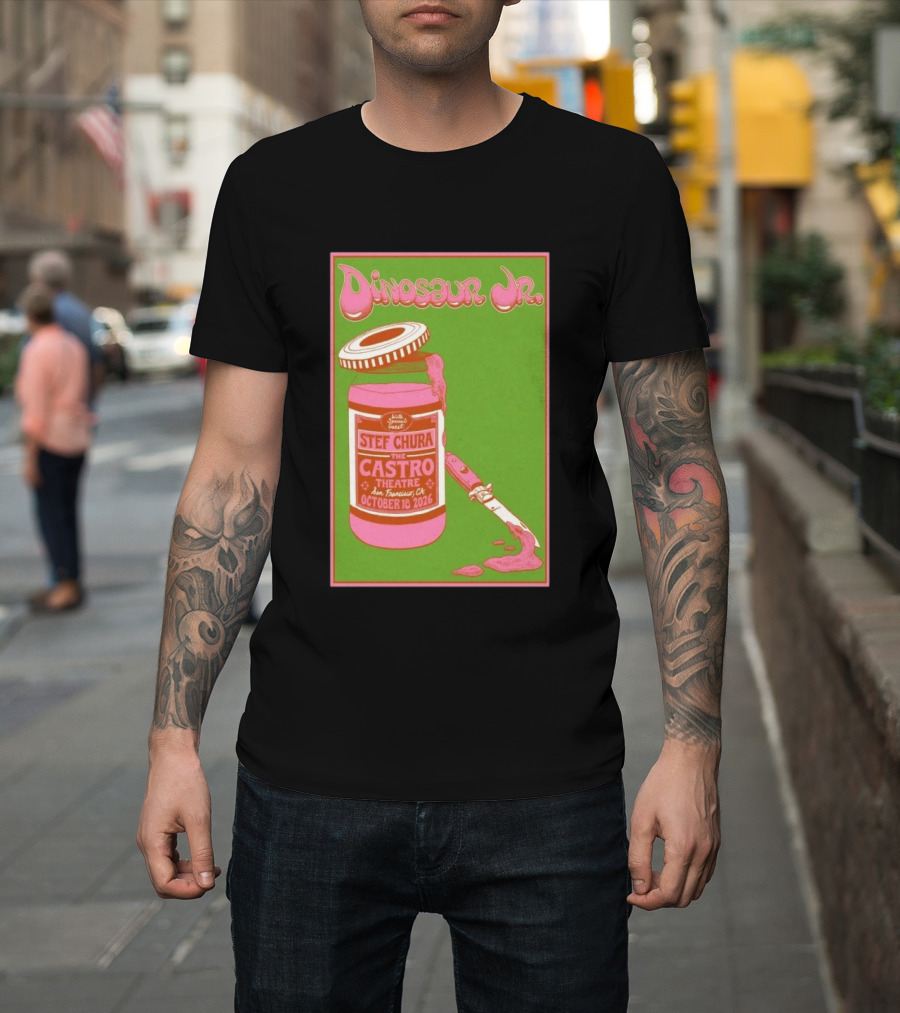 Dinosaur Jr. Stef Chura Castro Theatre San Francisco October 18 2026 T-Shirt